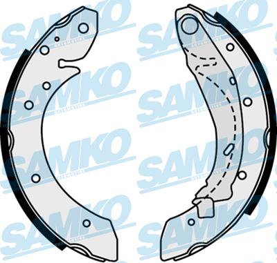 Samko 87730 - Piduriklotside komplekt parts5.com