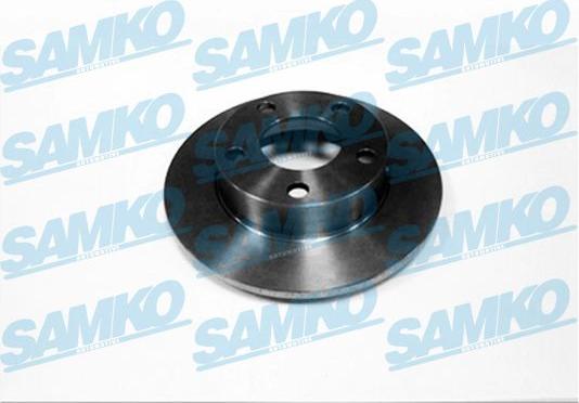 Samko A1501P - Спирачен диск parts5.com