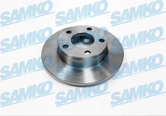 Samko A1601P - Brake Disc parts5.com