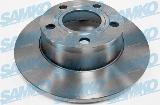 Samko A1603P - Brake Disc parts5.com