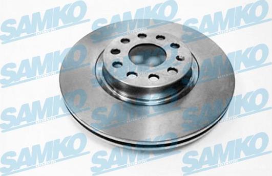 Samko A1004V - Спирачен диск parts5.com