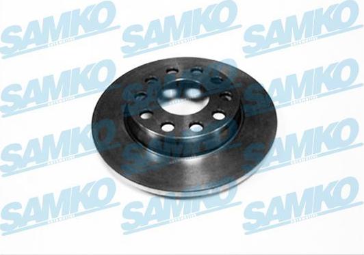 Samko A1013P - Tarcza hamulcowa parts5.com