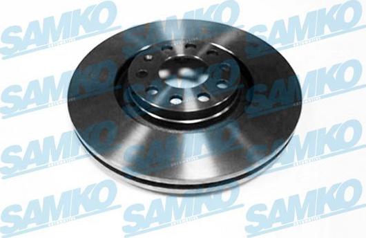 Samko A1028V - Tarcza hamulcowa parts5.com