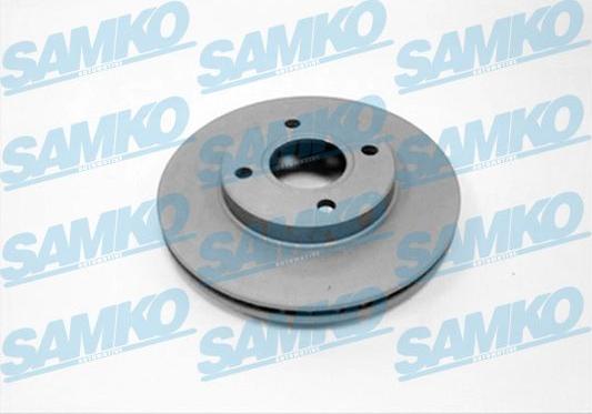 Samko F1621VR - Zavorni kolut parts5.com