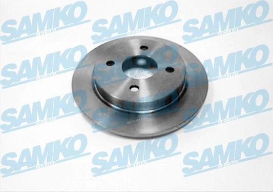 Samko F1161P - Brake Disc parts5.com