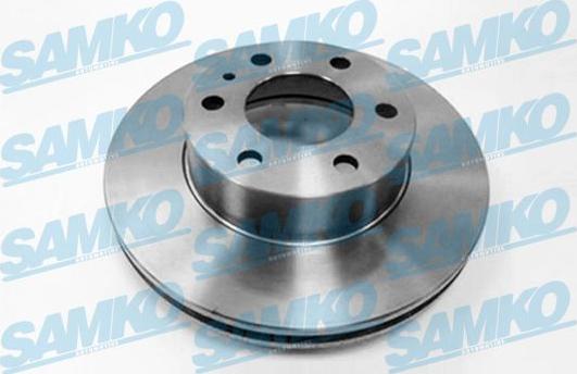 Samko I1012V - Спирачен диск parts5.com