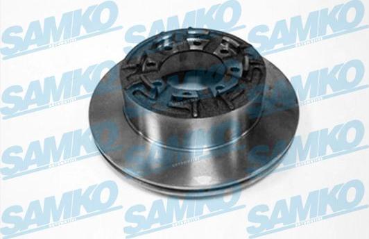 Samko I2111P - Спирачен диск parts5.com