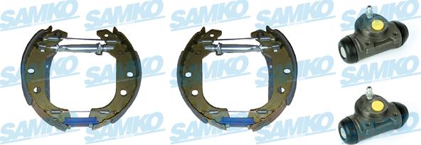 Samko KEG488 - Jeu de mâchoires de frein parts5.com