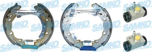 Samko KEG548 - Bremsbackensatz parts5.com