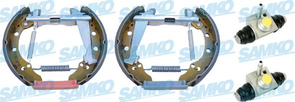 Samko KEG556 - Juego de zapatas de frenos parts5.com
