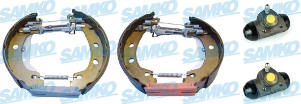 Samko KEG506 - Σετ σιαγόνων φρένων parts5.com