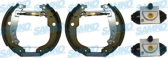 Samko KEG682 - Sada brzdových čeľustí parts5.com