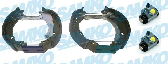 Samko KEG816 - Garnitura zavorne celjusti parts5.com