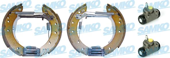 Samko KEG355 - Jeu de mâchoires de frein parts5.com