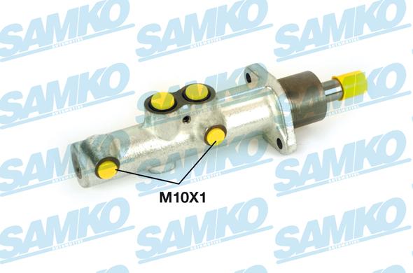 Samko P09723 - Glavni zavorni cilinder parts5.com