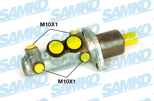 Samko P16134 - Főfékhenger parts5.com