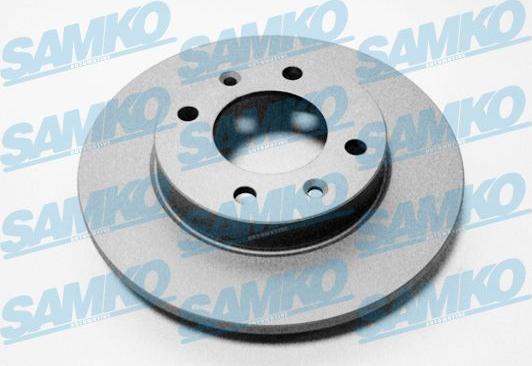 Samko P1001PR - Zavorni kolut parts5.com