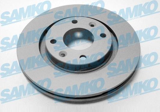 Samko P1002VR - Brzdový kotúč parts5.com