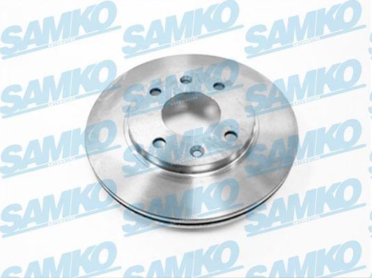 Samko P1171VR - Zavorni kolut parts5.com