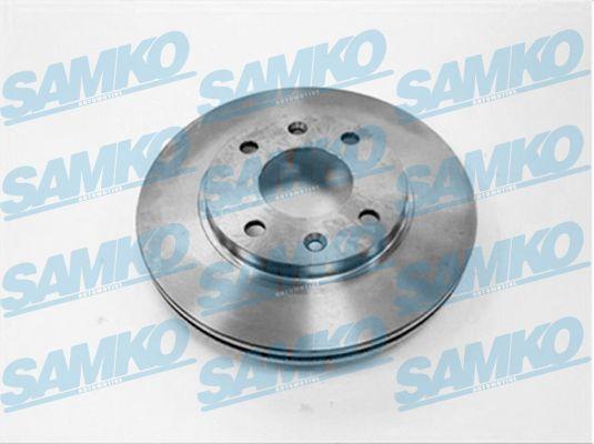 Samko P1171V - Спирачен диск parts5.com