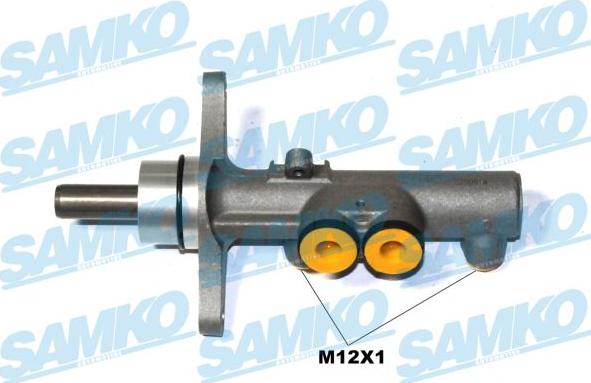 Samko P30871 - Hlavní brzdový válec parts5.com