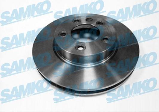 Samko P2009V - Disco de freno parts5.com