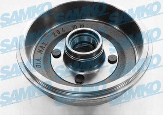 Samko S70595 - Tambur frana parts5.com