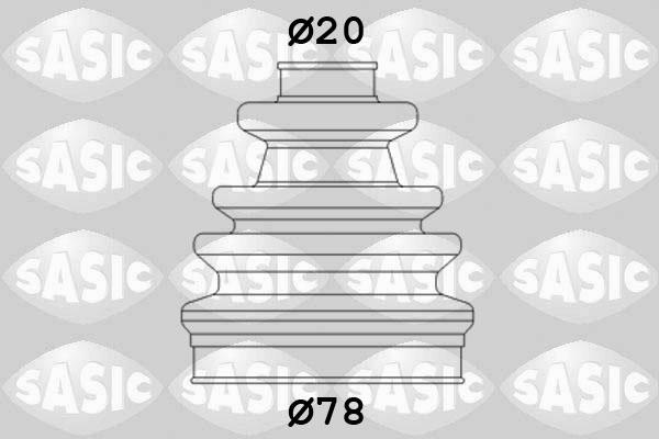 Sasic 9004637 - Bellow, drive shaft parts5.com