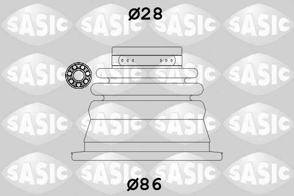 Sasic 4003464 - Paljekumi, vetoakseli parts5.com