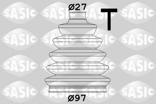 Sasic 1904043 - Fuelle, árbol de transmisión parts5.com