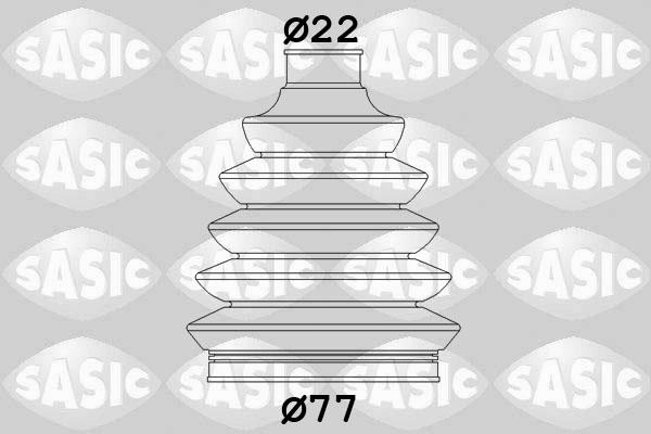 Sasic 1904036 - Bellow, drive shaft parts5.com