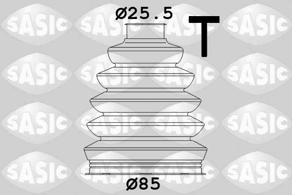 Sasic 1904029 - Fuelle, árbol de transmisión parts5.com