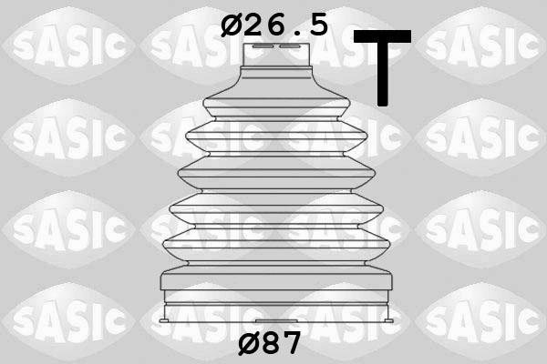 Sasic 1904020 - Fuelle, árbol de transmisión parts5.com