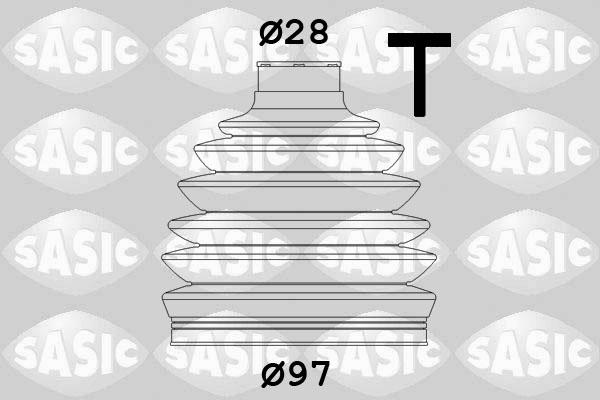 Sasic 1906061 - Fuelle, árbol de transmisión parts5.com