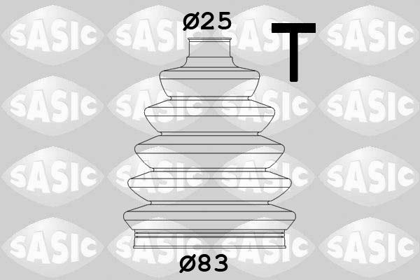 Sasic 1906015 - Fuelle, árbol de transmisión parts5.com