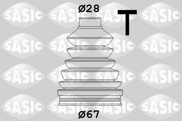 Sasic 1906023 - Fuelle, árbol de transmisión parts5.com