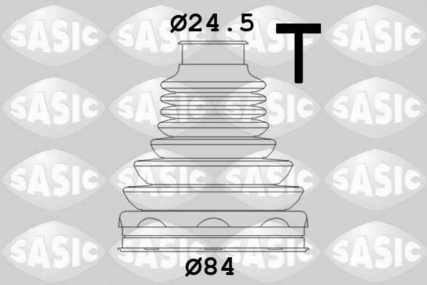 Sasic 1906077 - Fuelle, árbol de transmisión parts5.com