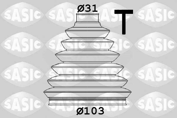 Sasic 1906153 - Manseta, pogonska gred parts5.com