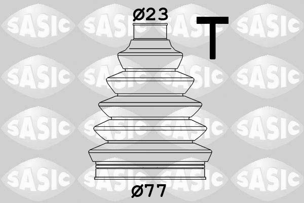 Sasic 1900008 - Bellow, drive shaft parts5.com