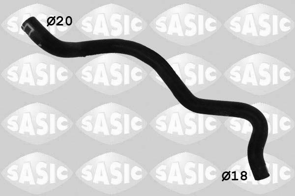 Sasic 3404033 - Crevo hladnjaka parts5.com