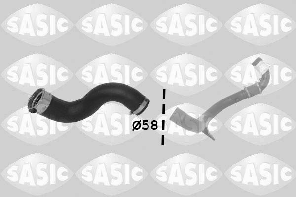 Sasic 3334049 - Charger Intake Air Hose parts5.com