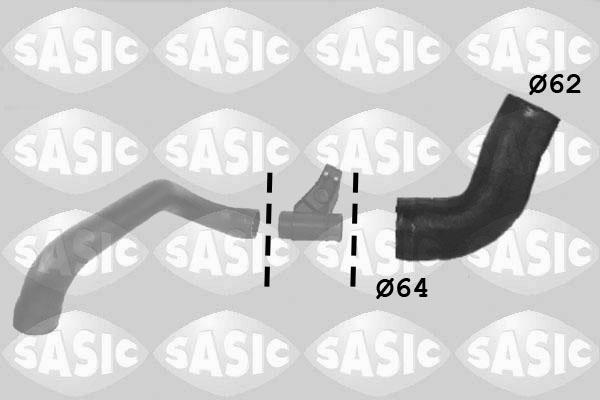 Sasic 3336090 - Charger Intake Air Hose parts5.com