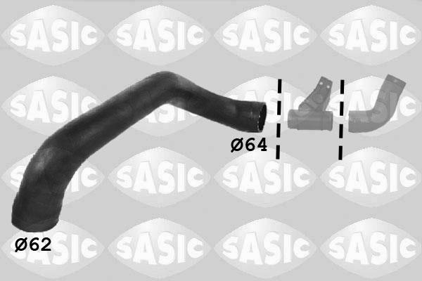 Sasic 3336091 - Charger Intake Air Hose parts5.com