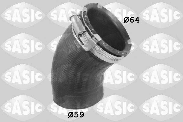 Sasic 3336121 - Tubo flexible de aire de sobrealimentación parts5.com
