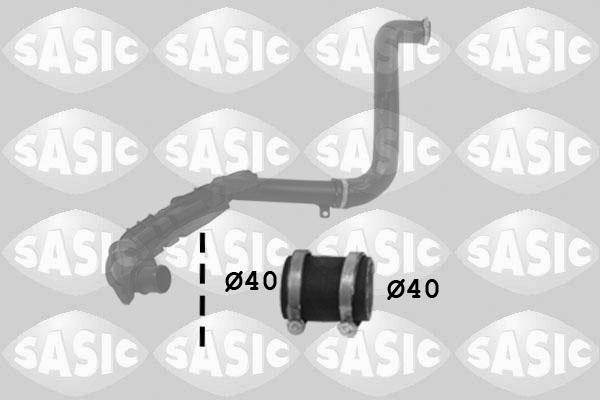 Sasic 3336310 - Charger Intake Air Hose parts5.com