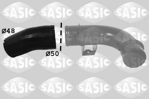 Sasic 3336330 - Gaine de suralimentation parts5.com