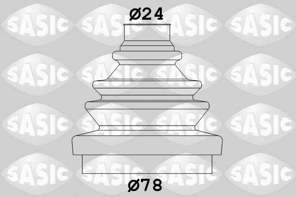 Sasic 2933013 - Bellow, drive shaft parts5.com