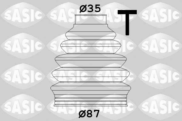 Sasic 2933033 - Körük, tahrik mili parts5.com