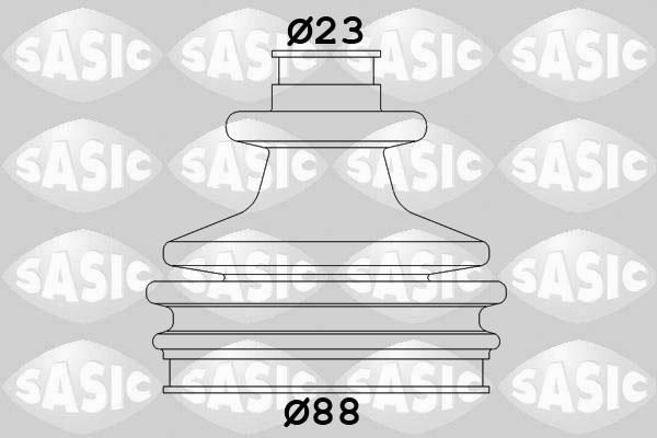 Sasic 2933803 - Joint-soufflet, arbre de commande parts5.com