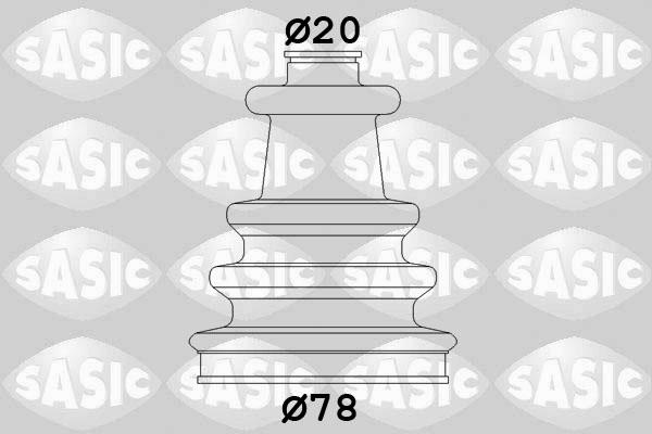 Sasic 2933743 - Paljekumi, vetoakseli parts5.com